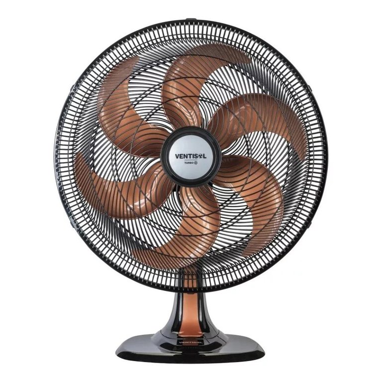 Ventilador de Mesa Ventisol Turbo 6 50cm Bronze 127v Ventilador de Mesa Ventisol Turbo 6 50cm Bronze 127v