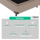 Ver imagem 5 de Cama Box com Colchão Viúvo Ibiza Pillow Top Molas Ensacadas Bege Vtech