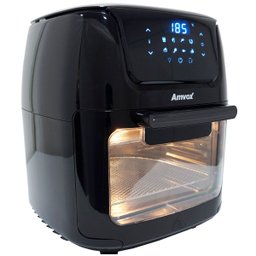 Airfryer 12 Litros Fritadeira Elétrica sem Óleo Forno 1700w Painel Digital Preta Amvox Oven Arf 1222 - 1