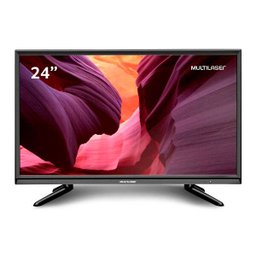 Monitor Multilaser Tl010 24" Hd Entradas Usb, Hdmi, Vga + Conversor e Gravador Digital - 1