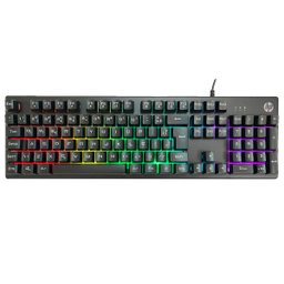 Kit Teclado e Mouse Gamer Hp Km300f Usb Rgb - 4