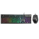 Ver imagem 1 de Kit Teclado e Mouse Gamer Hp Km300f Usb Rgb