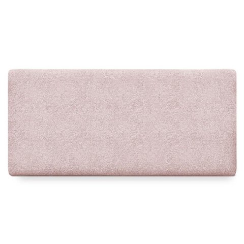 Cabeceira Painel Suspenso Casal 140 cm Luna Retangular Boucle Rose Artte