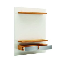 Painel Tv 55" Suspenso 1,40m com Luzes Led e Espelhos 100% Mdf Tb106e Dalla Costa - 3