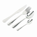 Ver imagem 1 de Faqueiro Aço Inox 24 Peças Positano Prata Lyor