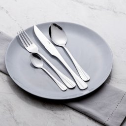 Faqueiro Aço Inox 24 Peças Positano Prata Lyor - 3