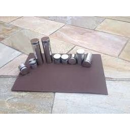 Prolongador de Inox Escovado 40x25mm - 4 Unidades - 6