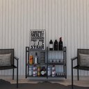 Ver imagem 1 de Aparador para bebidas industrial aparador suspenso prateleira de parede prateleira mdf prateleira de