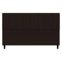 Ver imagem 1 de Cabeceira para Cama Box King Size 195 Cm Classic Suede Marrom Suede