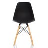 Kit 8 Cadeiras Charles Eames Eiffel Dsw - Preta - Kza Bela - 4
