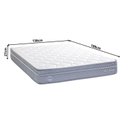 Ver imagem 3 de Colchão Casal Molas Maxspring 138x27cm Odin Herval Cinza/Branco