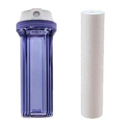 Carcaça Filtro Transparente 9.3/4 para Caixa Da Água - 1