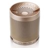 Caixa Som Multifuncional Wireless Speaker Cel Tablet 5W - Dourado - 1