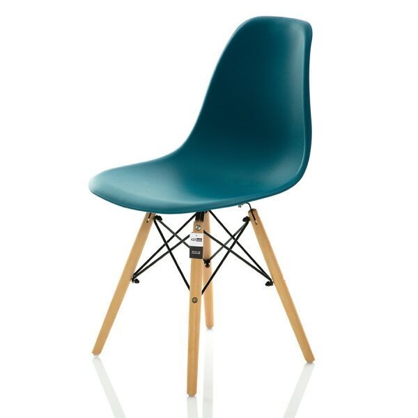 Kit 6 Cadeiras Charles Eames Eiffel Dsw - Azul Escuro - Brs - 2