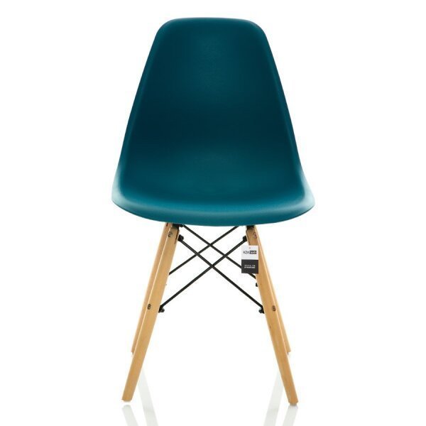 Kit 4 Cadeiras Charles Eames Eiffel Dsw - Azul Escuro - Brs - 3