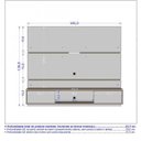 Ver imagem 2 de Painel para TV até 65 Polegadas 2 Portas Âmbar Móveis Bechara