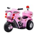 Ver imagem 3 de Moto Eletrica com Luz e Som 6v Rosa - Shiny Toys