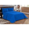 Colcha Cobre Leito Pratic Casal King Kit 3 Peças:Azul - 2
