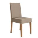 Ver imagem 3 de Kit 8 Cadeiras de Jantar Josi MDF Suede Bege Pallazio