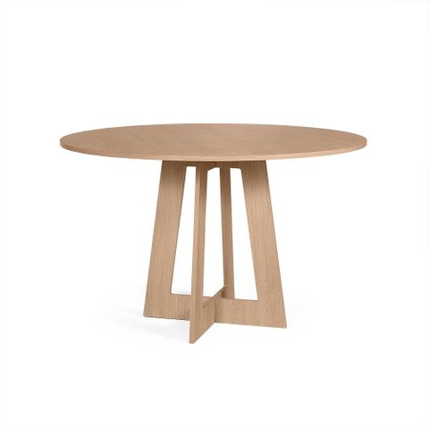 Mesa de Jantar Redonda 90cm 4 Lugares Montreal MDF Jade - Straub Web