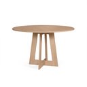 Ver imagem 1 de Mesa de Jantar Redonda 90cm 4 Lugares Montreal MDF Jade - Straub Web