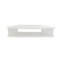 Ver imagem 5 de Rack Suspenso para Tv de até 39” Aparador Bancada Estante de Canto Branco