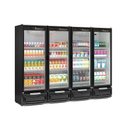 Ver imagem 1 de Expositor 4 Portas Gcvr1950 Gelopar Refrigerador Vertical Preto 220v