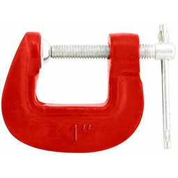 Jogo Grampo Tipo C com 1",2",3" Ferro Fundido Leve - Nove54 - 3