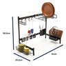 Escorredor de Louça Suspenso Modular Cozinha Auto-sustentável All Black - 3
