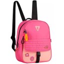 Ver imagem 1 de Mochila Escolar de Costas Nylon Luluca Lulike Pink Lu2959
