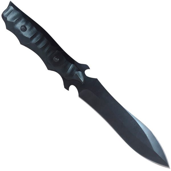Faca de Caça com Lâmina de 18 cm e Bainha Taue EA046 Preta - 1