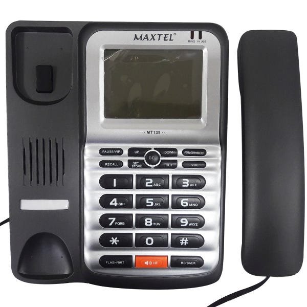Telefone com Fio com Identificador de Chamadas Mt139 - 2