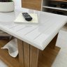 Mesa de Centro Mila Frisada Cinamomo/off White - Artely - 4