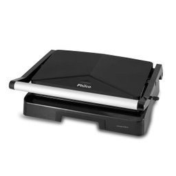 Sanduicheira Grill Philco Press Diamante Pgr07p Preto 127v - 1