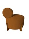 Ver imagem 3 de Poltrona Monaco Decorativa Bouclé para Sala, Quarto ou Closet