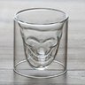 Copo Shot Caveira para Dose Tequila Whisky Cristal Skull 25Ml - 4