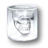 Copo Shot Caveira para Dose 75ml Tequila Whisky Cristal Skull - 6