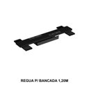 Ver imagem 4 de Mesa Dupla para Escritório 1,20x1,35mm - c/ Gavetas - Preto/Preto - 26071