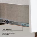 Ver imagem 6 de Guarda-Roupa Casal 6 Portas 4 Gavetas 261 x 230cm Valência Yescasa Cappuccino/Off White