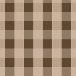 Papel de Parede Adesivo Lavável Xadrez Marrom 18m - 1