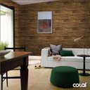 Ver imagem 3 de Papel de Parede Adesivo Lavável Madeira Tabaco 15m