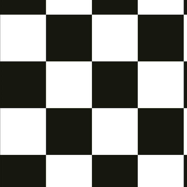 Papel de parede Autocolante Geométrico Preto e branco Xadrez Triangulos  Lavável 012