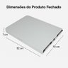 Mesa Dobrável Gallant Vira Maleta Portátil 1,80m com Alça (gmd22a01a-br) - 5