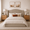 Ver imagem 1 de Cabeceira Cama Box Casal Queen 160cm Zoe Estofada Veludo Moderna