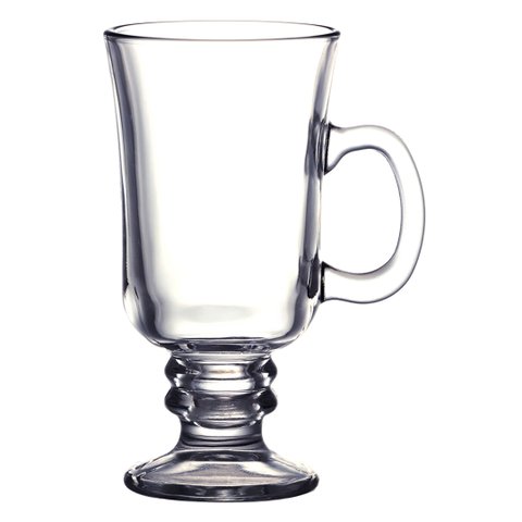 Caneca de Vidro Jg Coffee Irish 250ml 6pcs