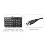 Teclado Kmex Km-s228, Usb, Abnt2, Preto - 3