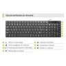 Teclado Kmex Km-s228, Usb, Abnt2, Preto - 4