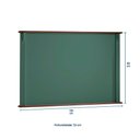 Ver imagem 2 de Painel de Tv para Sala 120cm Clássico 50506 Linz Móveis - Verde Musgo/imbuia Glazer