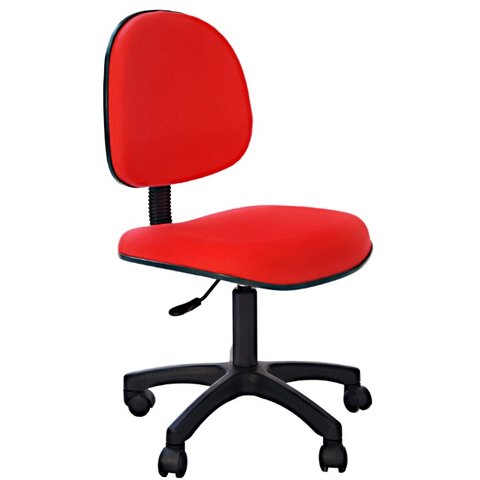 Cadeira Executiva Giratoria Zeus - Tecido J.Serrano - Vermelho