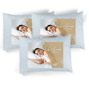 Ver imagem 1 de Kit 3 Travesseiros La Luna Anatômico 100% Fibra de Silicone Importada e Antialérgica